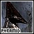 Pyramid Head fanlisting button