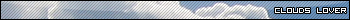 userbar that says 'clouds lover'